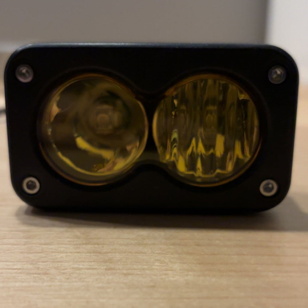 Battery powered Baja Style  lights for ebikes.