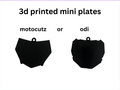 3d printed mini plates